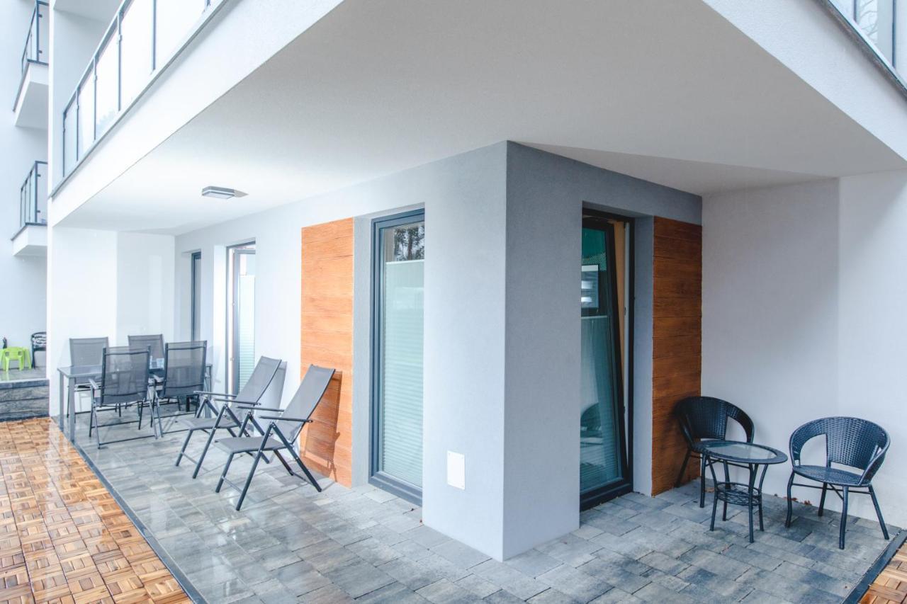 Nowy Apartament A3-Pba- Kryty Basen - Dwie Sypialnie - Salon -Aneks -Duzy Taras Поберово Экстерьер фото