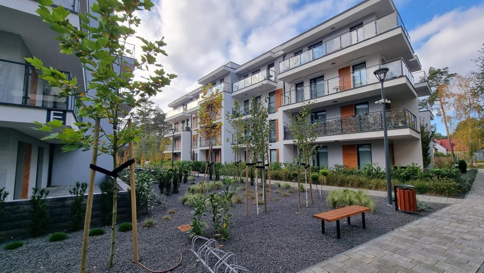Nowy Apartament A3-Pba- Kryty Basen - Dwie Sypialnie - Salon -Aneks -Duzy Taras Поберово Экстерьер фото